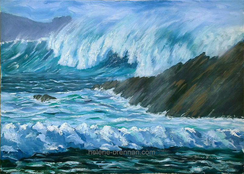 Crashing Wave, Clogher Beach Limited edition print #10