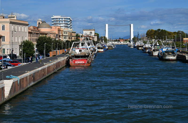 Fiumicino Port Bridge 0764 Photo