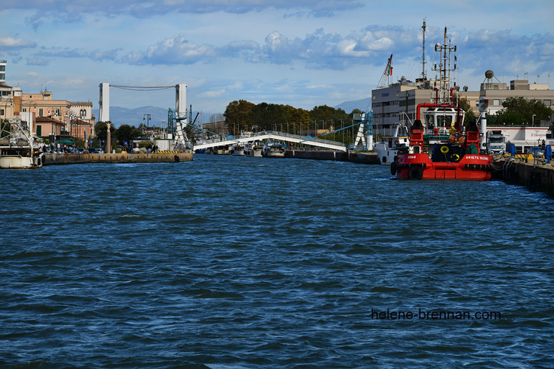 Fiumicino Port Bridge 0756 Photo