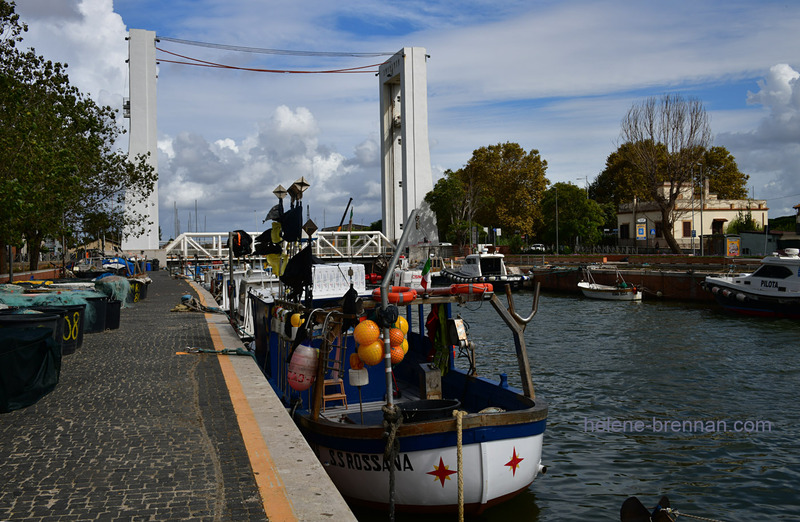 Fiumicino Port Bridge 0615 Photo