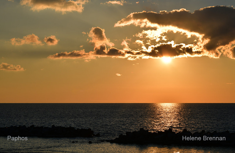 Paphos Sunset 1176 Photo