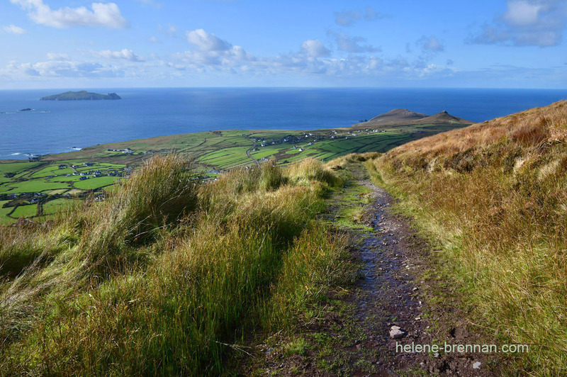 Sleeping Giant and Dunquin from path up Mount Eagle 0885 Photo