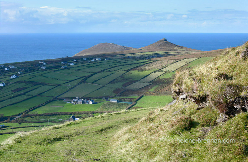 View of Dunquin from path up Mount Eagle 0904 Photo